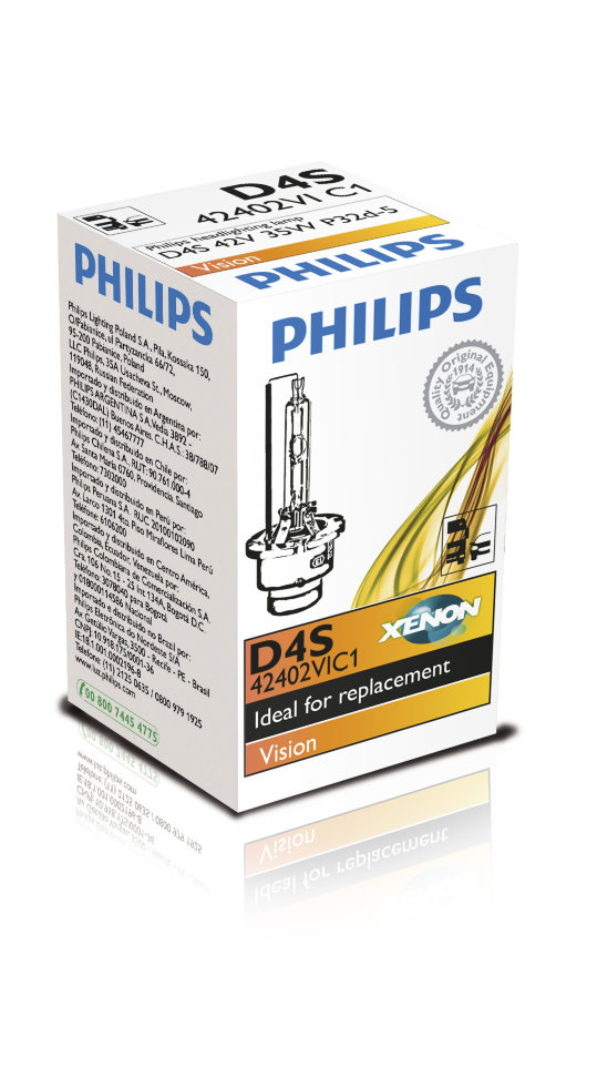 Philips Xenon D4S Vision 42402VIC1