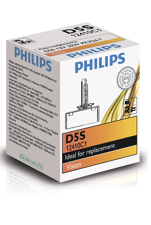 Philips Xenon D5S Vision 12410C1