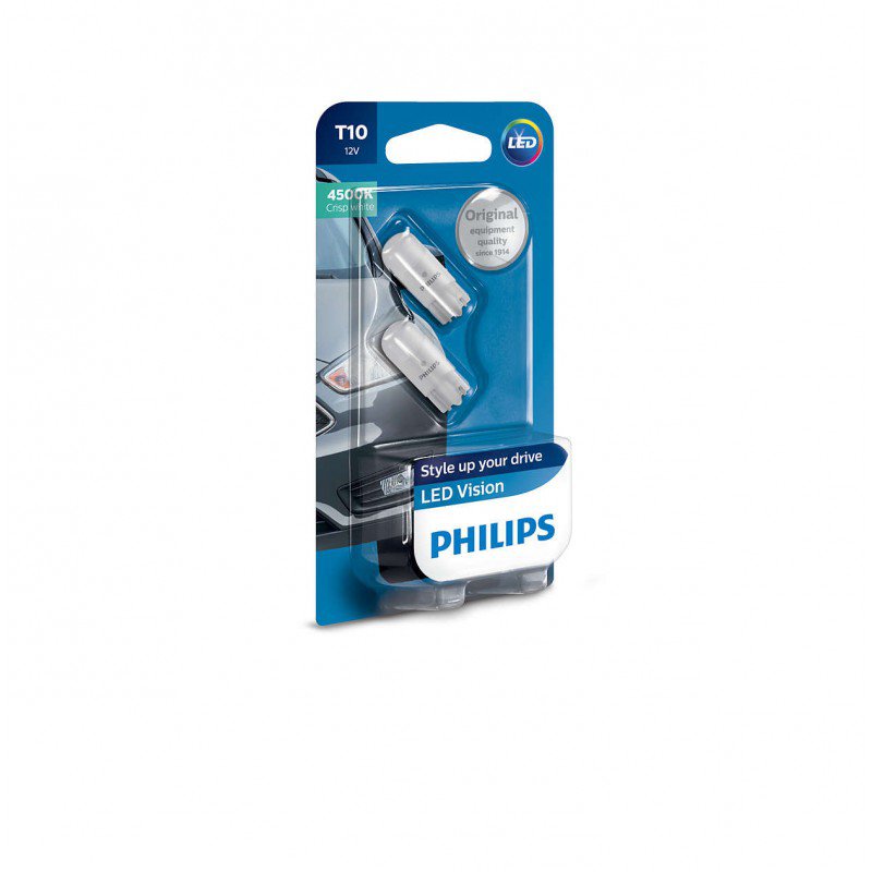 Philips Vision LED 4500K W5W 127914000KB2